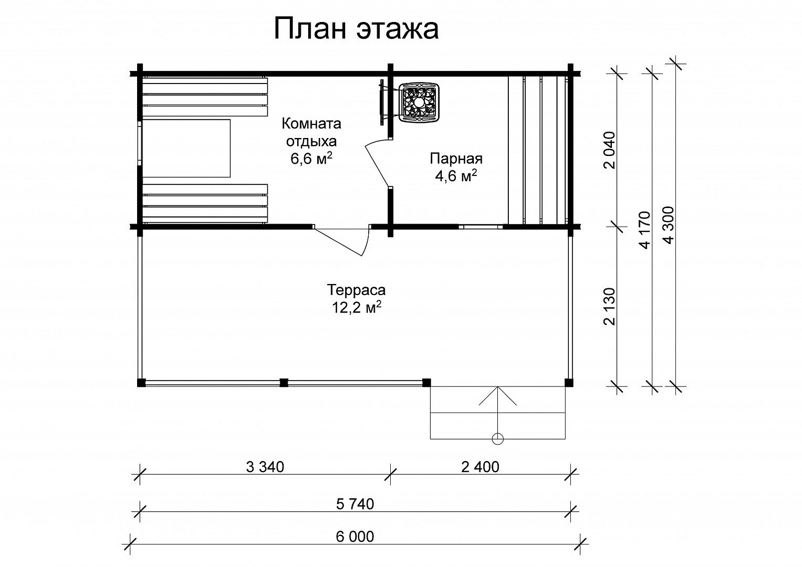 Мобильная баня МБ 105